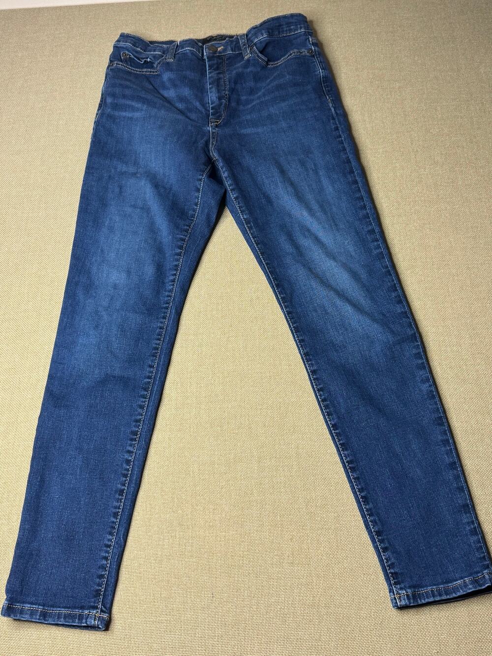 Banana Republic Women’s High Rise Skinny Jeans Size 29/8 Blue Stretch Denim